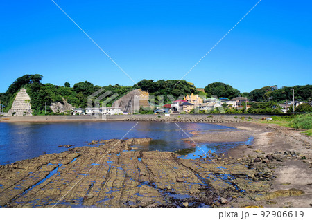 三浦半島・江奈湾と松輪地区の風景【神奈川県三浦市】 92906619