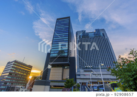 大阪なんばの夕景 なんばスカイオ・南海サウスタワービル(スイスホテル南海大阪) 大阪なんばの夕景 なんばスカイオ・南海サウスタワービル(スイスホテル南海大阪) 92908657