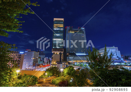 大阪なんばの夜景　なんばスカイオ・南海サウスタワービル(スイスホテル南海大阪） 92908693