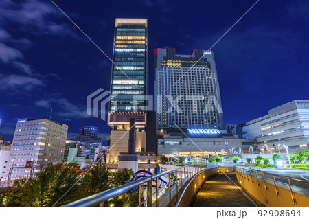 大阪なんばの夜景 なんばスカイオ・南海サウスタワービル(スイスホテル南海大阪) 大阪なんばの夜景 なんばスカイオ・南海サウスタワービル(スイスホテル南海大阪) 92908694
