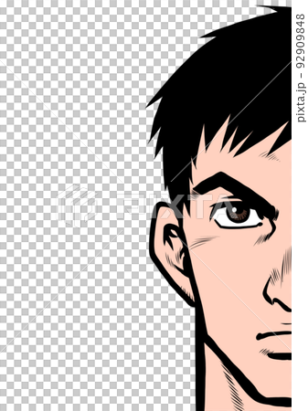 half man - Stock Illustration [92909848] - PIXTA