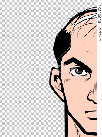 半身の男 92909855