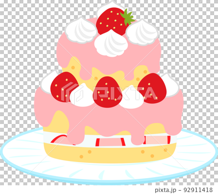苺のデコレーションケーキ 苺のデコレーションケーキ 92911418