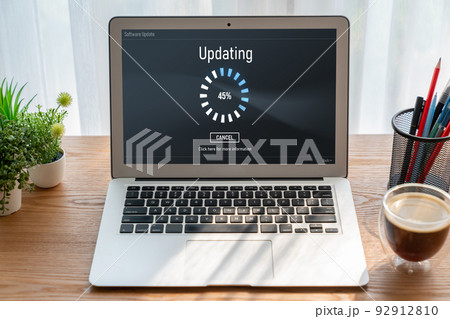 Software update on computer for modish version of device software 92912810