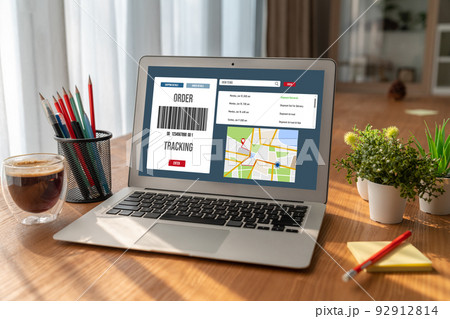 Delivery tracking system for e-commerce and modish online business 92912814