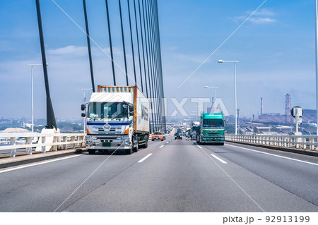 《神奈川県》トラックドライバー・首都高速湾岸線 92913199