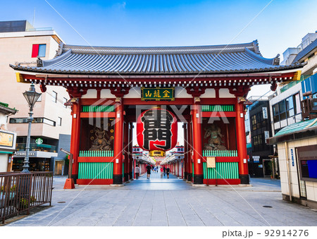浅草寺　雷門 92914276