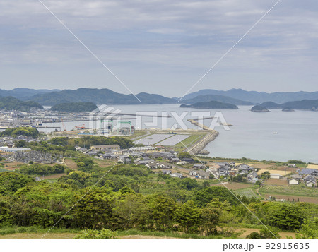 長崎県・福江島 福江港周辺の様子 / Fukue Island, Goto, Japan 92915635