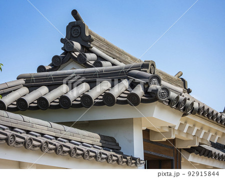 日本の美 瓦屋根の美しさ 清洲城 日本の美 瓦屋根の美しさ 清洲城 92915844