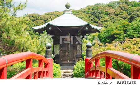 定光寺公園の六角堂(愛知県瀬戸市) 定光寺公園の六角堂(愛知県瀬戸市) 92918289