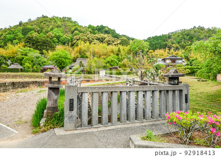 京都らしい町並み 嵯峨鳥居本 京都らしい町並み 嵯峨鳥居本 92918413