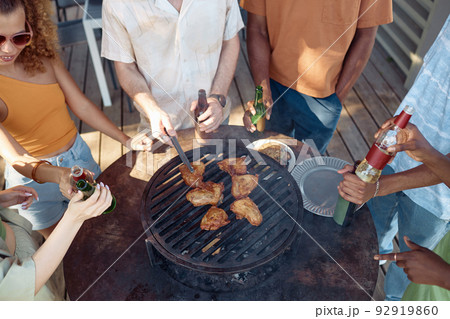 Barbeque at Outdoor Summer Party Barbeque at Outdoor Summer Party 92919860