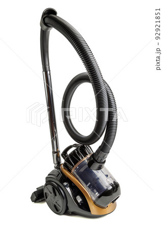 inexpensive bagless canister vacuum cleaner isolated on white background 92921851