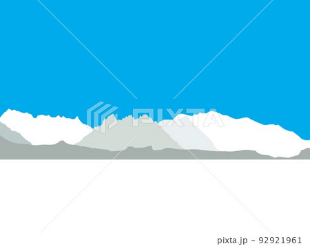 モンブラン mont blanc ブラン湖 lac blanc シャモニー chamonix 冬 モンブラン mont blanc ブラン湖 lac blanc シャモニー chamonix 冬 92921961