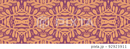 Azulejos tiles. Seamless portugal mosaic. Retro majolica texture. 92923911