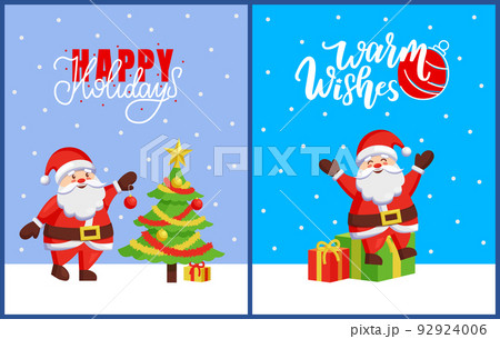 Happy Holidays and Merry Christmas 2019 posters 92924006