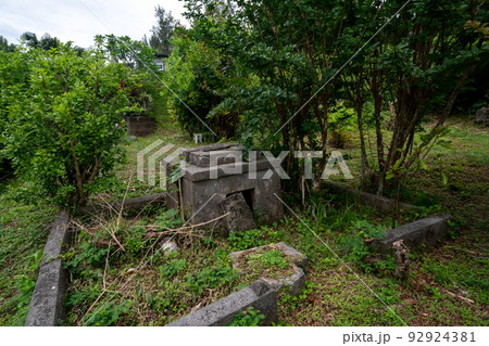 小笠原 古い墓地 欧米系 小笠原 古い墓地 欧米系 92924381