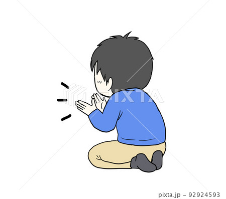 拍手する男性 拍手する男性 92924593