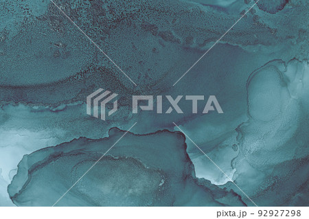 Beautiful abstract turquoise dark watercolor background Beautiful abstract turquoise dark watercolor background 92927298
