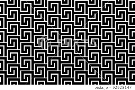 Seamless Greek Key luxury Background Pattern Texture 92928147