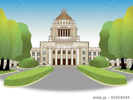 国会議事堂の画像素材 ピクスタ