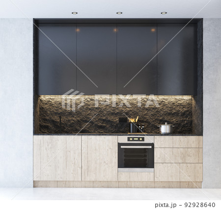 modern kitchen interior 92928640
