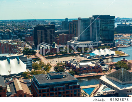 View of the Baltimore cityscape View of the Baltimore cityscape 92928878