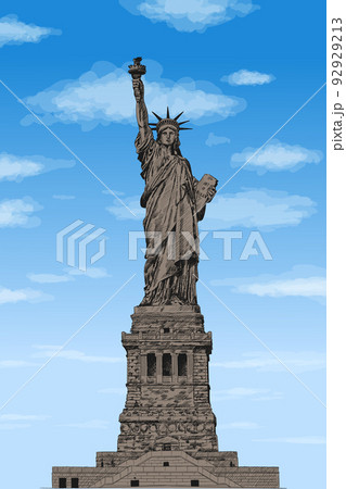 The Statue of Liberty. The Statue of Liberty. 92929213