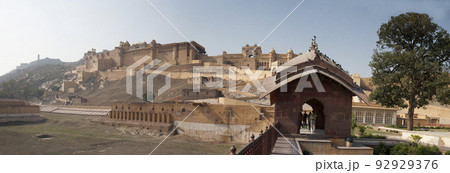 panorama of Amber Fort panorama of Amber Fort 92929376
