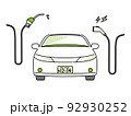 ハイブリット車のエネルギー 92930252