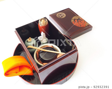 裏千家　卯の花点前の道具組 92932391