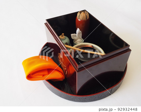 裏千家 卯の花点前の道具組 裏千家 卯の花点前の道具組 92932448