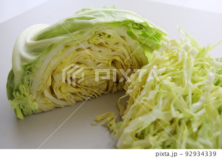 キャベツ　千切りキャベツ　食材 92934339