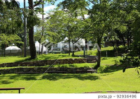 ひるぜん塩釜キャンピングヴィレッジ・塩釜の冷泉　【岡山県真庭市蒜山下福田】 92936496