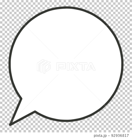 漫画のふきだし 漫画のふきだし 92936817