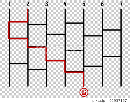 あみだくじ 92937167