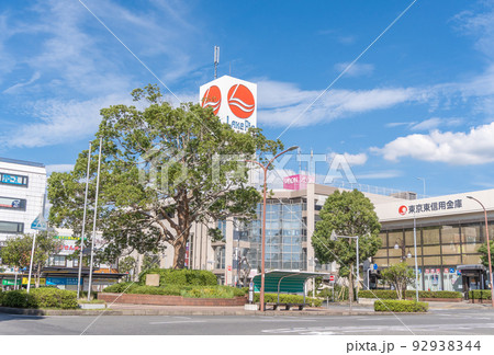 駅前風景　京成臼井駅 92938344