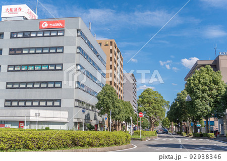 駅前風景　京成臼井駅 92938346