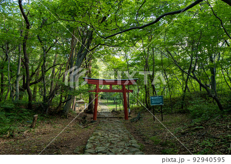 男鹿半島　赤神神社五社堂 92940595