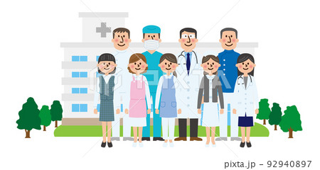 医療系ベクターセット 92940897