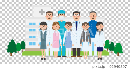 医療系ベクターセット 92940897