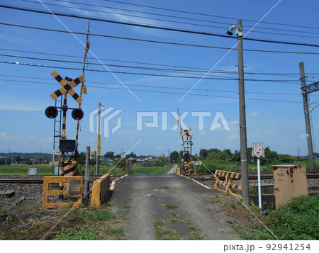 踏切　東松山　東武東上線 92941254