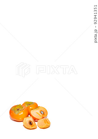 柿 かき カキ 秋の味覚 秋の果物 果物 果実 柿の写真 柿 かき カキ 秋の味覚 秋の果物 果物 果実 柿の写真 92941351