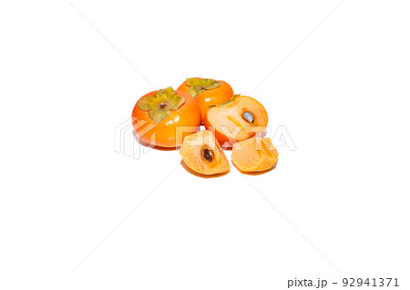 柿 かき カキ 秋の味覚 秋の果物 果物 果実 柿の写真 柿 かき カキ 秋の味覚 秋の果物 果物 果実 柿の写真 92941371