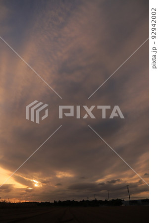 夕焼け空と夕焼け雲 92942002
