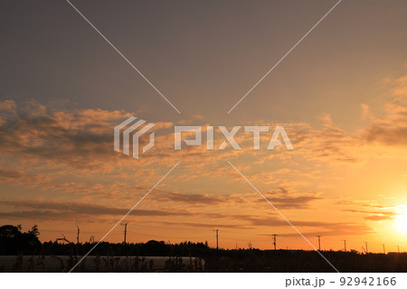 夕焼け空 92942166