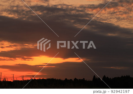夕焼け空 夕焼け空 92942197