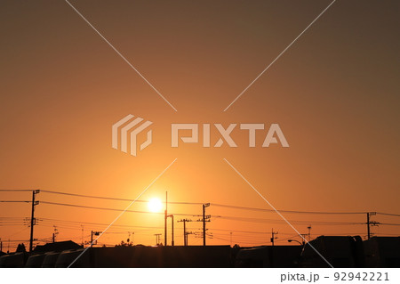 夕焼け空 92942221