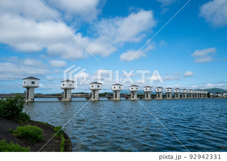 八郎潟防潮水門 92942331