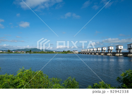 八郎潟防潮水門 92942338